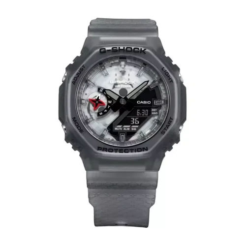 Περισσότερες πληροφορίες για "Casio Ανδρικό Ρολόι Χρονογράφος Αυτόματο με Γκρι Καουτσούκ Λουράκι κωδ.Casio Ga-2100Nnj Ninja Motif"