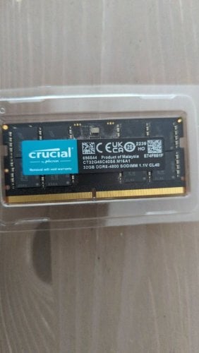 Περισσότερες πληροφορίες για "Crucial 32GB DDR5 RAM Laptop"