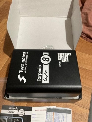 Περισσότερες πληροφορίες για "Two Notes Torpedo Captor 8 Ohms"