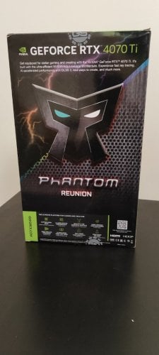 Περισσότερες πληροφορίες για "Gainward GeForce RTX 4070 Ti 12GB GDDR6X Phantom Reunion GS"