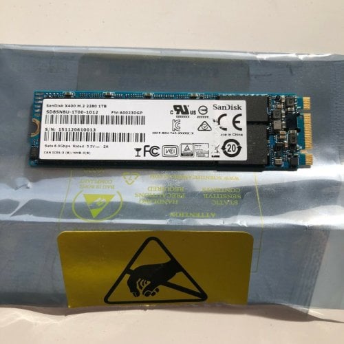 Περισσότερες πληροφορίες για "Sandisk X400 1TB M2 2280 NGFF (SATA3 mode ΟΧΙ NVMe) και Enclosure Startech SM21BMU31C3"