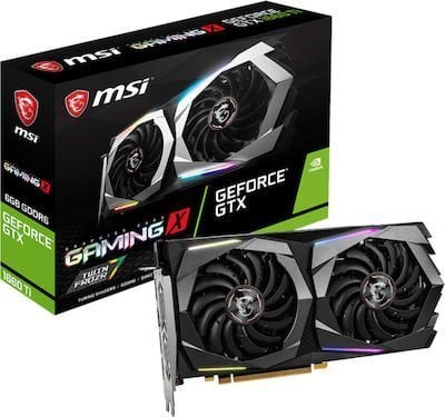 Περισσότερες πληροφορίες για "MSI GTX 1660TI Gaming X 6G"