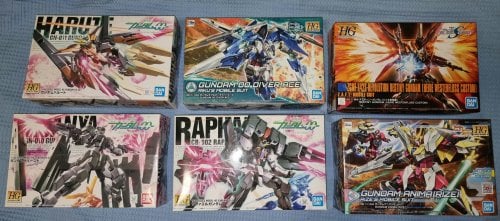 Περισσότερες πληροφορίες για "Gundam HG-SD model kits"