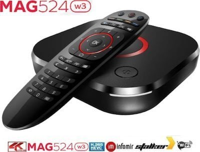 Περισσότερες πληροφορίες για "Infomir TV Box MAG524W3 4K UHD"