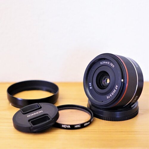 Περισσότερες πληροφορίες για "Samyang \ Rokinon 24mm f/2.8 pancake για SONY FE"