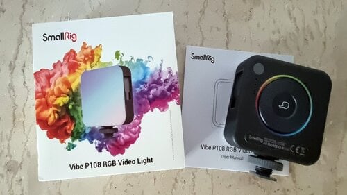 Περισσότερες πληροφορίες για "SMALLRIG P108 Video-Photo light"