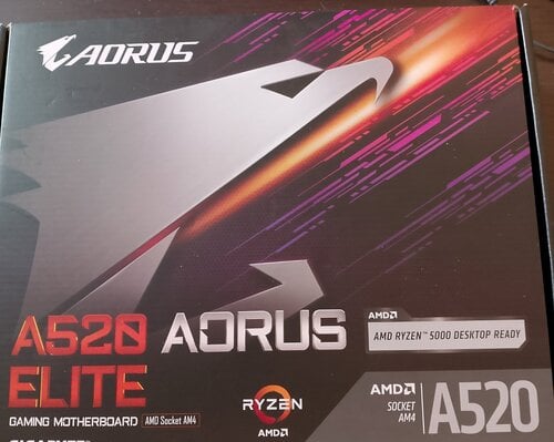 Περισσότερες πληροφορίες για "Gigabyte A520M AORUS ELITE (rev. 1.0)"