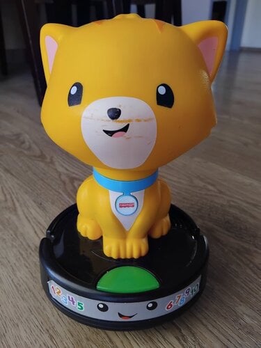 Περισσότερες πληροφορίες για "Fisher Price Ζωάκι Σκούπα Ρομπότ Γατάκι με Μουσική και Φως για 9+ Μηνών"