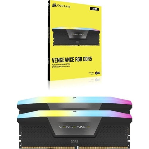 Περισσότερες πληροφορίες για "Corsair Vengeance RGB CMH64GX5M2B6000C40 (64 GB/DDR5/6000MHz)"