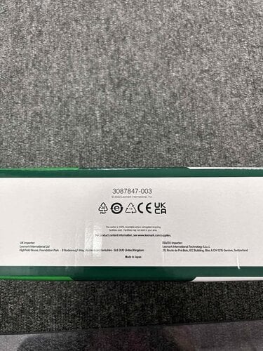 Περισσότερες πληροφορίες για "Toner Lexmark CX92x Black HC 86C0HK0"