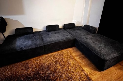 Περισσότερες πληροφορίες για "Καναπές σαλονιού γωνία, ύφασμα σκούρο γκρι"