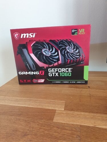Περισσότερες πληροφορίες για "MSI GeForce GTX 1060 GAMING X 6G"