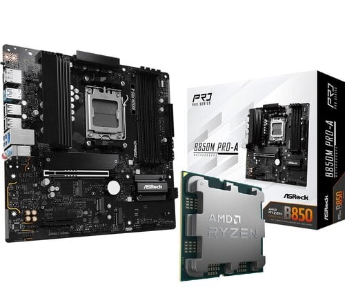 Περισσότερες πληροφορίες για "AMD Ryzen 5 7500F + ASRock B850M Pro-A"