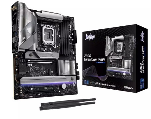 Περισσότερες πληροφορίες για "ΠΑΚΕΤΟ ASRock Z890 LiveMixer WiFi Intel 1851 Socket + Intel Ultra 5 235 2.9GHz 14 Πυρήνων για Socke"