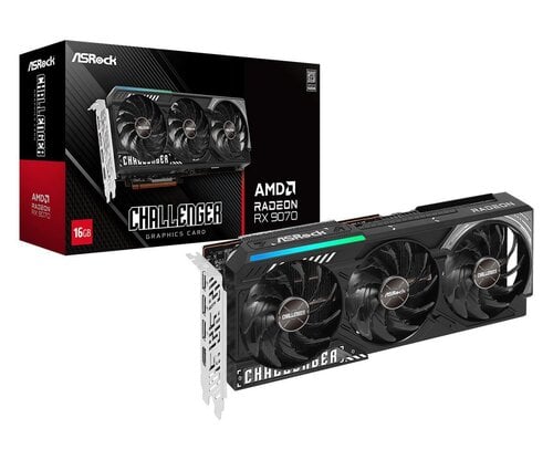 Περισσότερες πληροφορίες για "ASRock Radeon RX 9070 16GB GDDR6 Challenger"