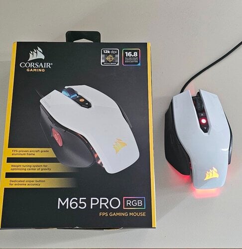 Περισσότερες πληροφορίες για "CORSAIR Μ65 PRO RGB"
