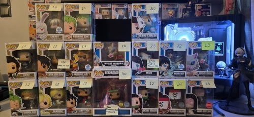 Περισσότερες πληροφορίες για "Funko pop , one piece , anime , marvel , bleach , demon slayer jujutsu kaisen , naruto ."