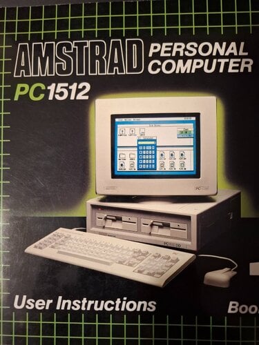 Περισσότερες πληροφορίες για "Amstrad PC1512 user instructions"