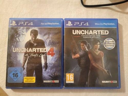 Περισσότερες πληροφορίες για "Uncharted 4 + Uncharted Lost Legacy PS4"