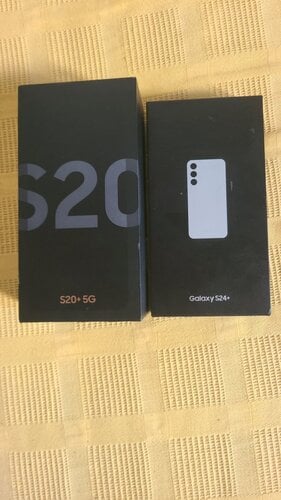 Περισσότερες πληροφορίες για "Samsung S20plus5G 12/128 Samsung S24plus12/512"