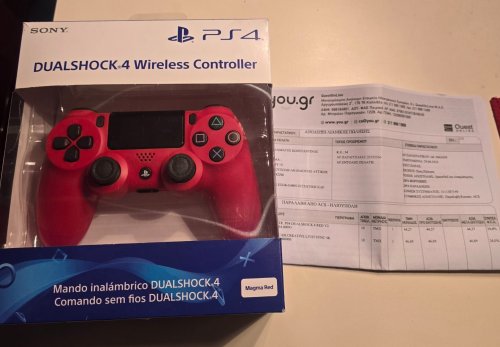 Περισσότερες πληροφορίες για "Dualshock 4 , magna red"