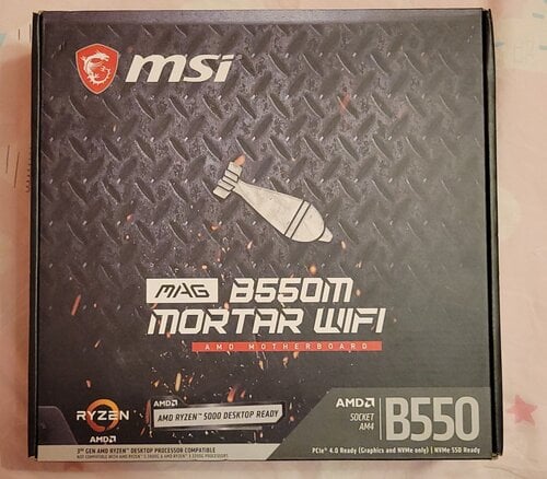 Περισσότερες πληροφορίες για "MSI MAG B550M Mortar Wi-fi Socket AM4"