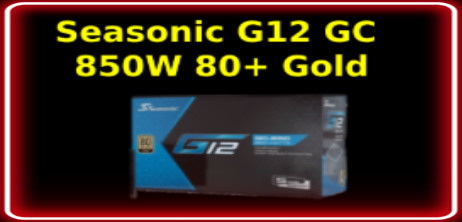 Περισσότερες πληροφορίες για "Seasonic G12 GC 850W Μαύρο Τροφοδοτικό Υπολογιστή Full Wired 80 Plus Gold"