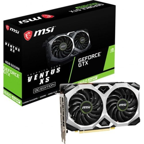 Περισσότερες πληροφορίες για "MSI GeForce GTX 1660 Super 6GB GDDR6 Ventus XS OC"