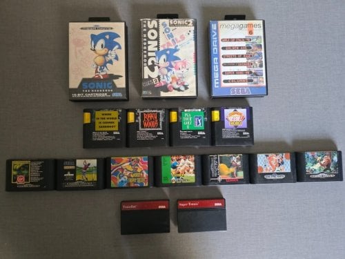 Περισσότερες πληροφορίες για "Sega mega drive + master system games"