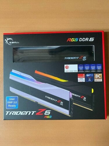 Περισσότερες πληροφορίες για "G.Skill Trident Z5 RGB (32 GB/DDR5/6400MHz) (F5-6400J3239G16GX2-TZ5RK)"