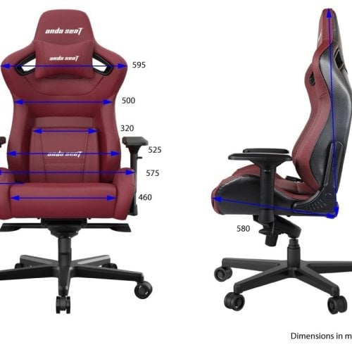 Περισσότερες πληροφορίες για "Gaming Chair Anda Seat AD12XL KAISER-II Maroon"