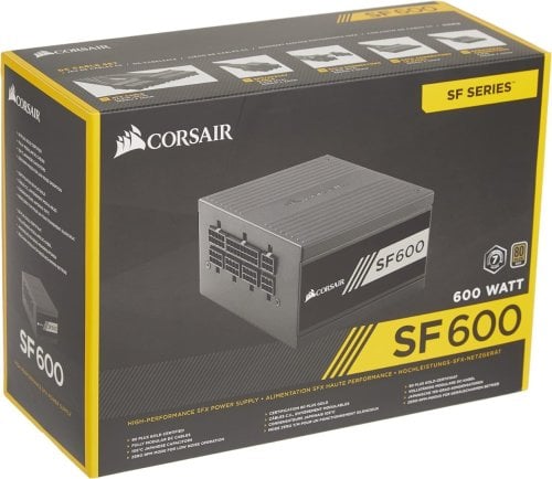 Περισσότερες πληροφορίες για "Corsair SF600 PLUS (600W) FULL MODULAR SFX"
