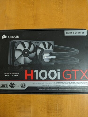 Περισσότερες πληροφορίες για "H100i GTX AIO Liquid Cooler"