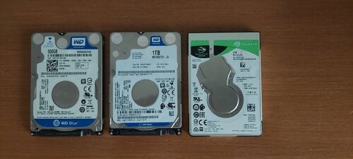 Περισσότερες πληροφορίες για "SEAGATE BARRACUDA 2TB 2.5"/WESTERN DIGITAL 1TB 2.5"/WESTERN DIGITAL 500GB 2.5""