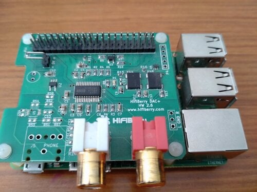 Περισσότερες πληροφορίες για "HiFi Berry DAC+ Pro μαζί με Raspberry Pi 3b"