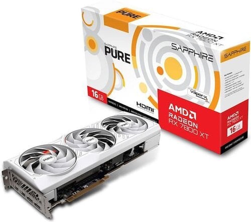Περισσότερες πληροφορίες για "Sapphire PURE Radeon RX 7800 XT"