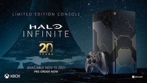 Περισσότερες πληροφορίες για "Microsoft Xbox Series X Halo Infinite Limited Edition"