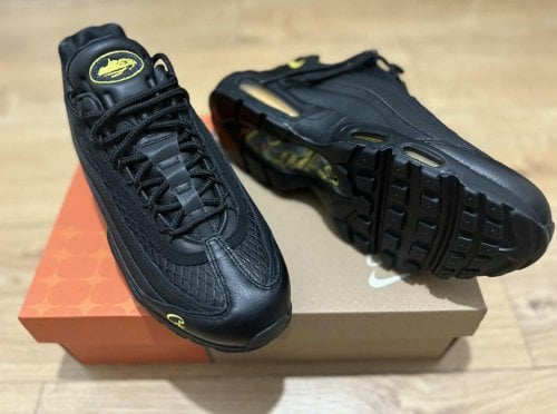 Περισσότερες πληροφορίες για "Nike Air Max 95 Corteiz Ανδρικά Αθλητικά Παπούτσια Training Honey Black νο.44 + 44.5 αφόρετα!!"