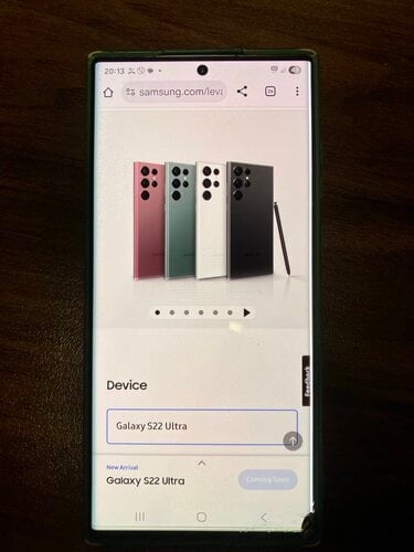 Περισσότερες πληροφορίες για "Samsung Galaxy S22 Ultra 5G (Μαύρο/256 GB)"
