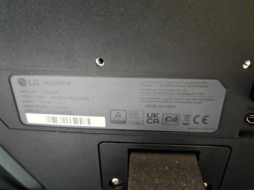 Περισσότερες πληροφορίες για "1) LG 24" 165 HZ , 2) LG 21,5" 75 HZ"