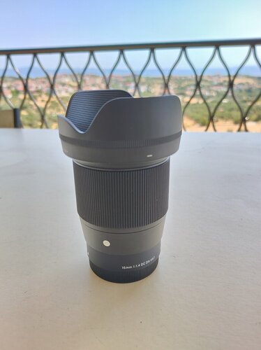 Περισσότερες πληροφορίες για "Sigma 16mm f1.4 DC DN (e-mount)"