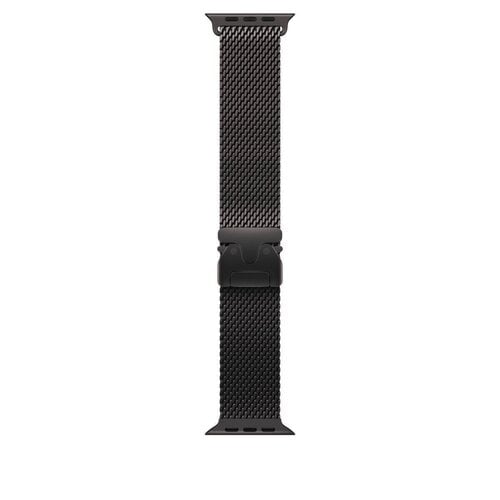 Περισσότερες πληροφορίες για "Black Titanium Milanese Loop large 49mm"