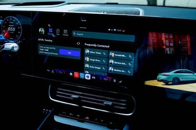 Η Mercedes-Benz επιτρέπει βιντεοκλήσεις στο Microsoft Teams κατά την οδήγηση
