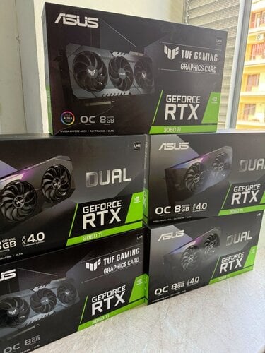 Περισσότερες πληροφορίες για "ASUS  GeForce RTX 3060 Ti"