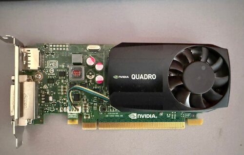Περισσότερες πληροφορίες για "Dell Quadro K620 2GB"
