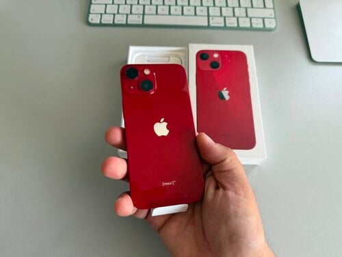 Περισσότερες πληροφορίες για "iPhone 13 mini Product Red"