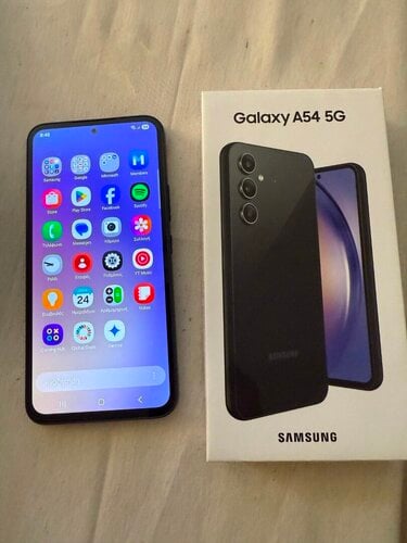 Περισσότερες πληροφορίες για "Samsung Galaxy A54 5G (Γραφίτης/256 GB)"