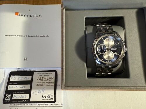 Περισσότερες πληροφορίες για "HAMILTON JAZZMASTER -CHRONO /ΘΕΣΣΑΛΟΝΙΚΗ"