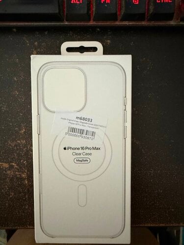 Περισσότερες πληροφορίες για "Apple Clear Case for iPhone 16 Pro Max"