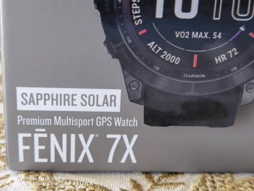 Περισσότερες πληροφορίες για "Garmin fenix 7X sapphire solar titanium"